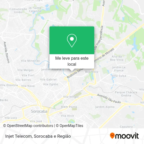 Injet Telecom mapa