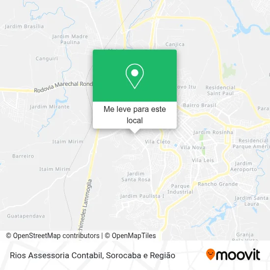 Rios Assessoria Contabil mapa
