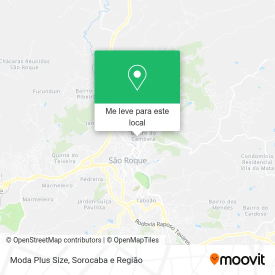 Moda Plus Size mapa