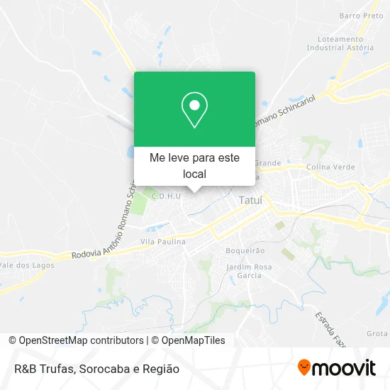 R&B Trufas mapa