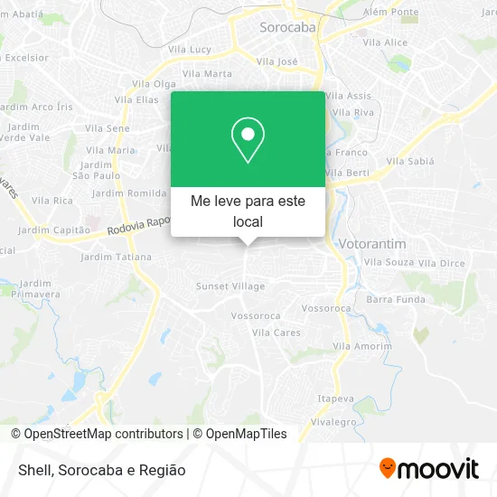 Shell mapa