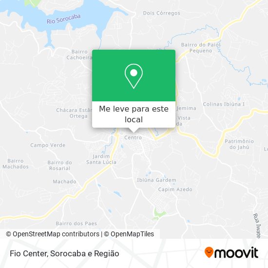Fio Center mapa