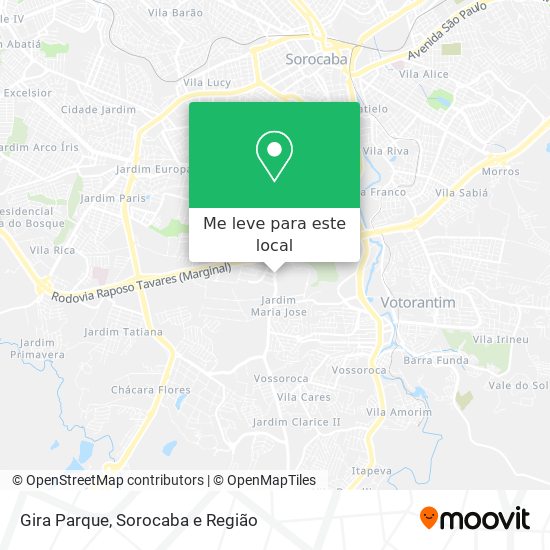 Gira Parque mapa