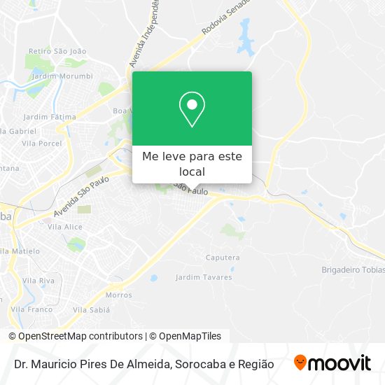 Dr. Mauricio Pires De Almeida mapa