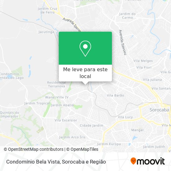 Condomínio Bela Vista mapa