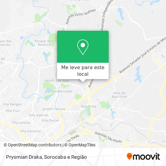 Prysmian Draka mapa