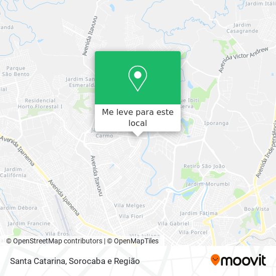 Santa Catarina mapa