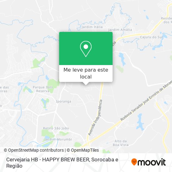 Cervejaria HB - HAPPY BREW BEER mapa