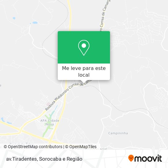 av.Tiradentes mapa