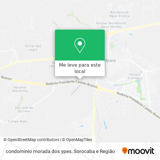 condominio morada dos ypes mapa