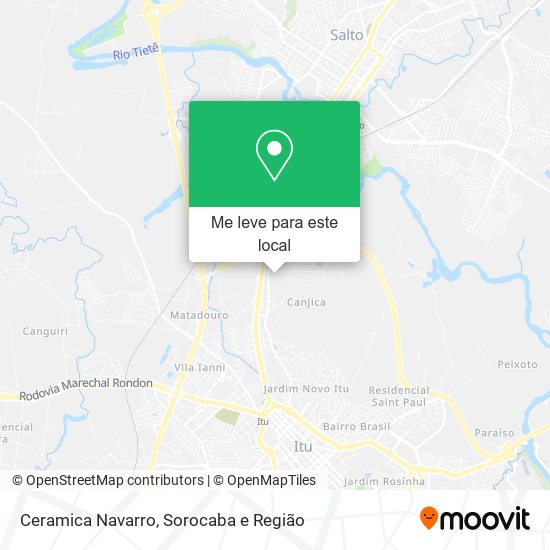 Ceramica Navarro mapa