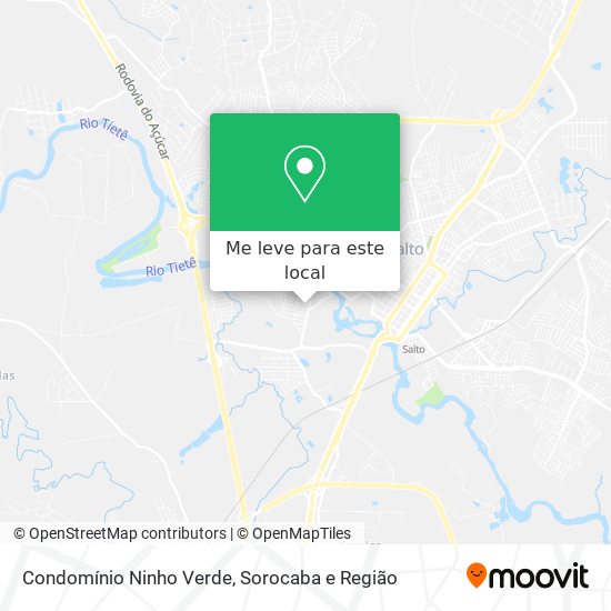 Condomínio Ninho Verde mapa