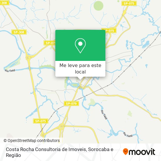 Costa Rocha Consultoria de Imoveis mapa