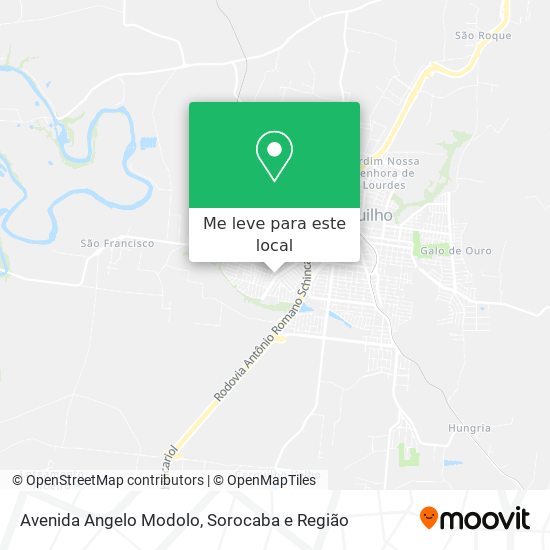 Avenida Angelo Modolo mapa