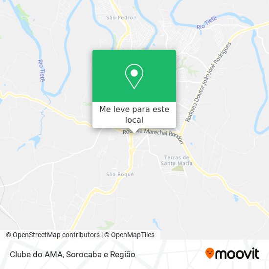 Clube do AMA mapa