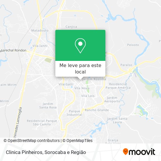 Clinica Pinheiros mapa