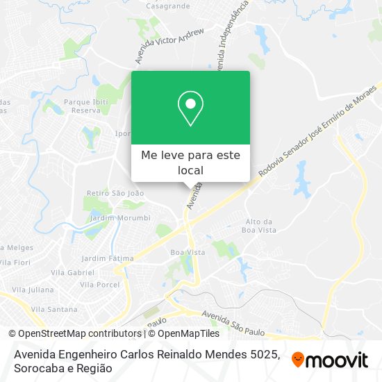 Avenida Engenheiro Carlos Reinaldo Mendes 5025 mapa