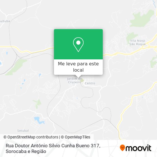 Rua Doutor Antônio Silvio Cunha Bueno 317 mapa