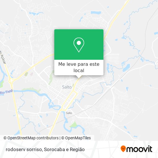rodoserv sorriso mapa