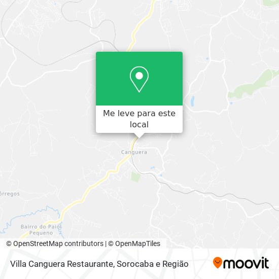 Villa Canguera Restaurante mapa