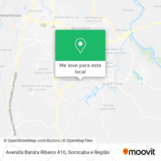 Avenida Barata Ribeiro 410 mapa