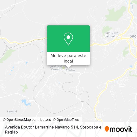 Avenida Doutor Lamartine Navarro 514 mapa