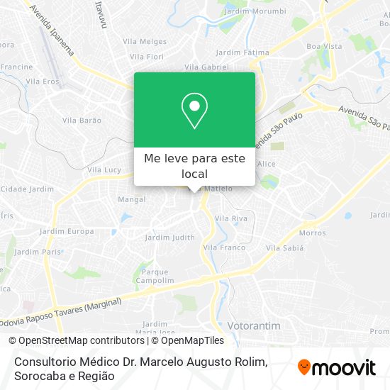 Consultorio Médico Dr. Marcelo Augusto Rolim mapa
