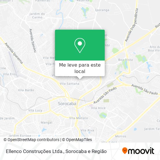Ellenco Construções Ltda. mapa