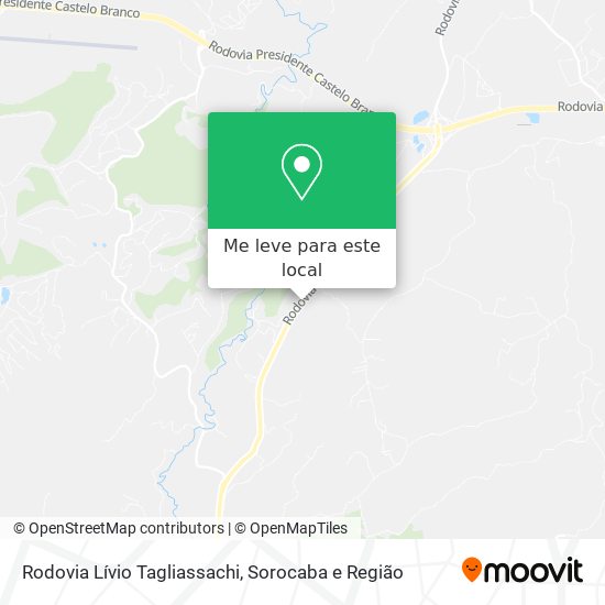 Rodovia Lívio Tagliassachi mapa