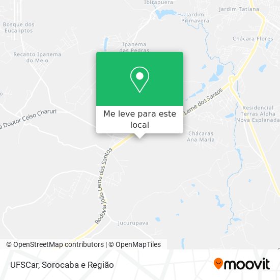 UFSCar mapa