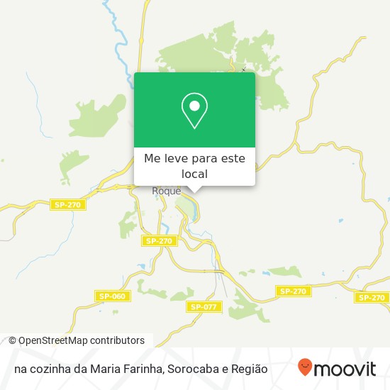 na cozinha da Maria Farinha mapa