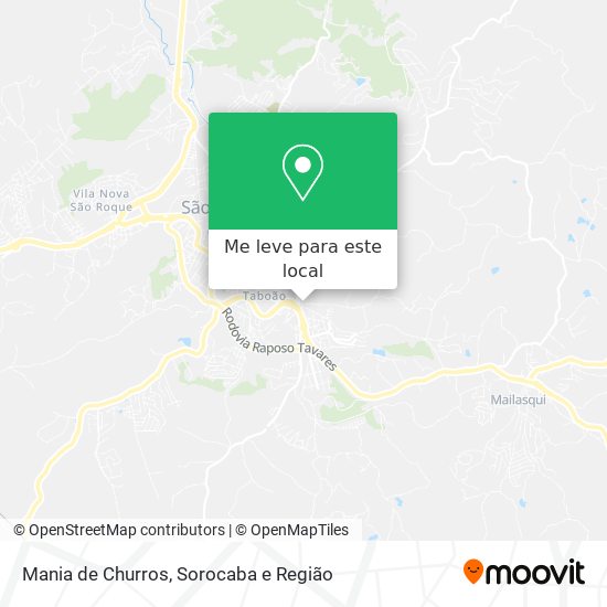 Mania de Churros mapa