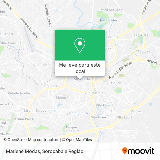 Marlene Modas mapa
