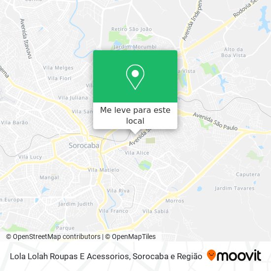 Lola Lolah Roupas E Acessorios mapa