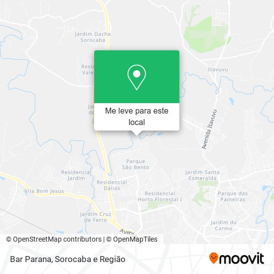 Bar Parana mapa