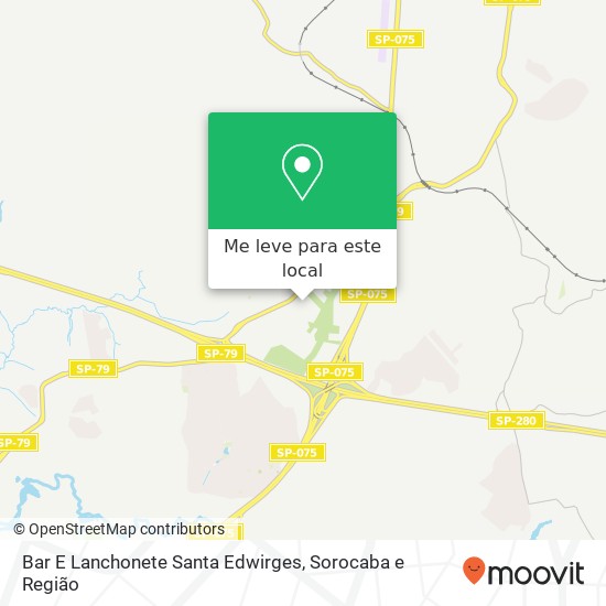 Bar E Lanchonete Santa Edwirges, Rua Salto, 37 Cidade Nova I Itu-SP 13308-081 mapa