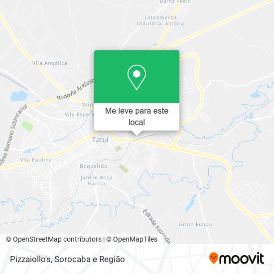 Pizzaiollo's mapa