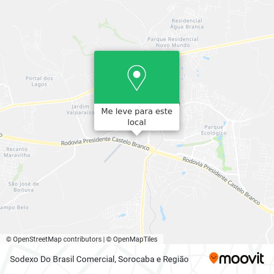 Sodexo Do Brasil Comercial mapa