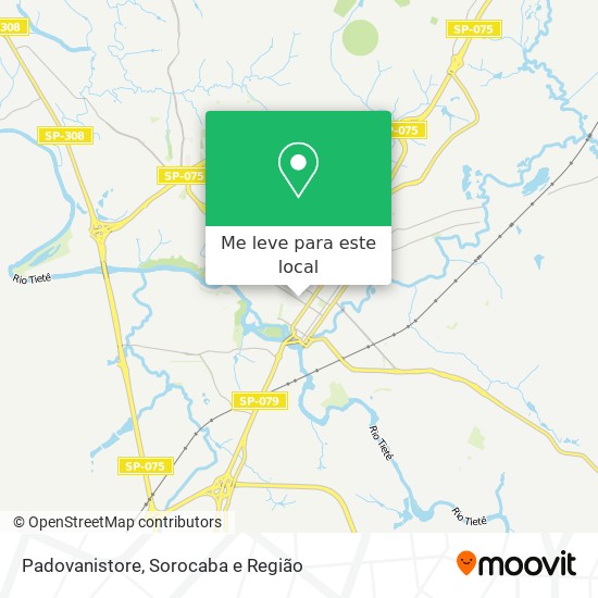 Padovanistore mapa