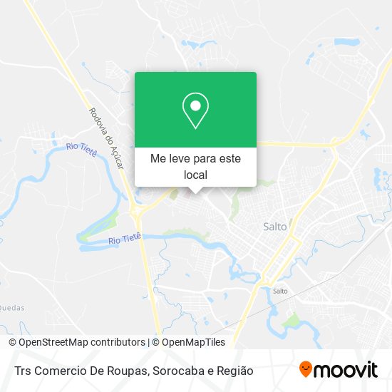 Trs Comercio De Roupas mapa