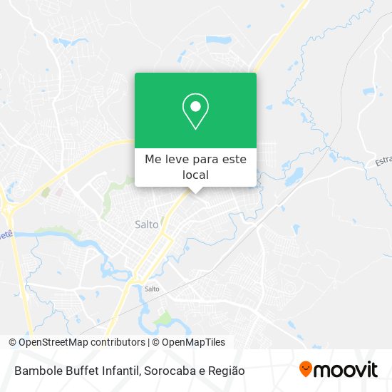 Bambole Buffet Infantil mapa
