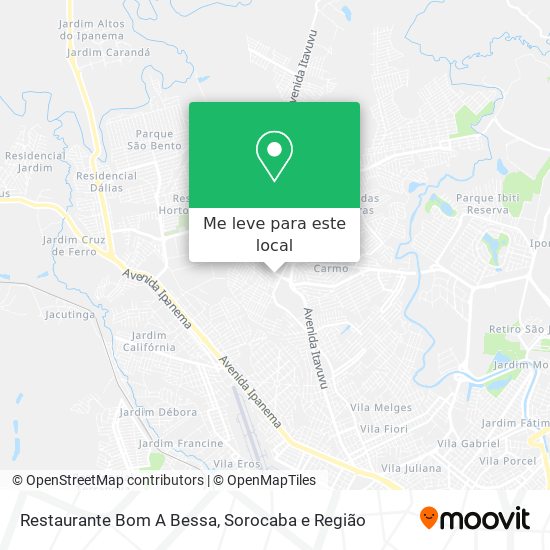 Restaurante Bom A Bessa mapa