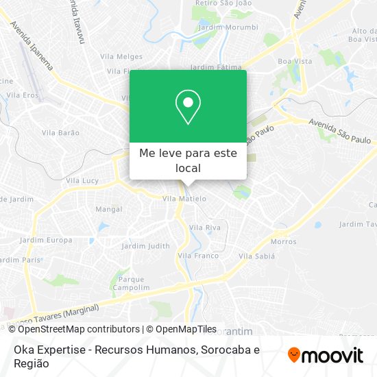 Oka Expertise - Recursos Humanos mapa