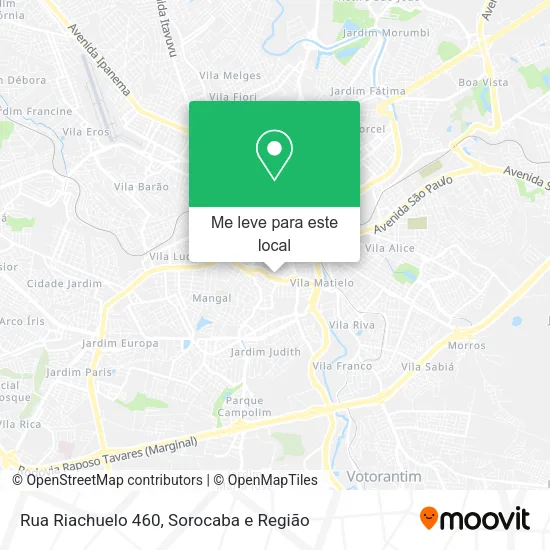 Rua Riachuelo 460 mapa