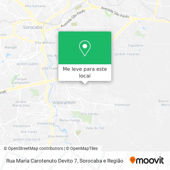 Rua Maria Carotenuto Devito 7 mapa