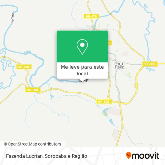Fazenda Lucrian mapa
