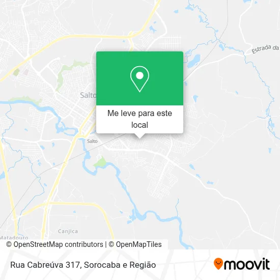 Rua Cabreúva 317 mapa