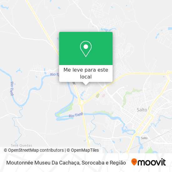 Moutonnée Museu Da Cachaça mapa