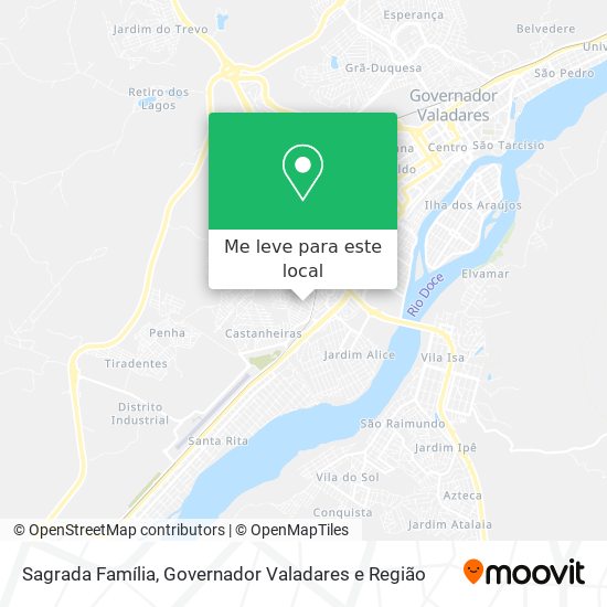 Sagrada Família mapa