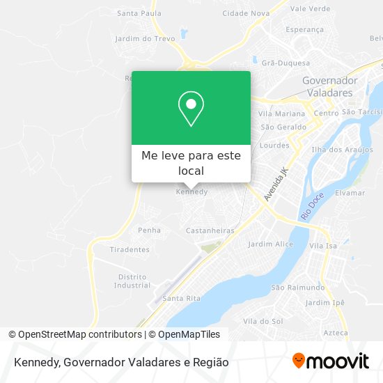 Kennedy mapa